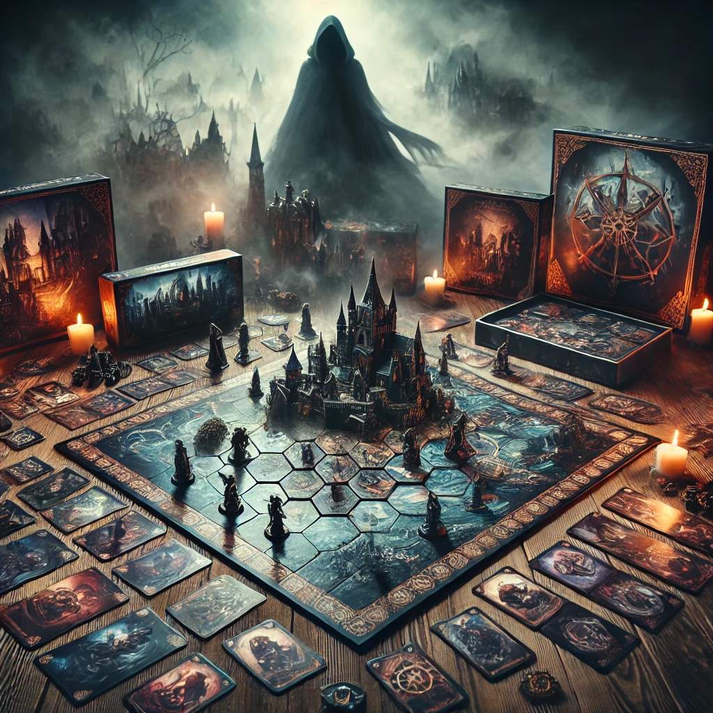 Dunkle Spielewelten – Deine Sammlung mystischer Brettspiele