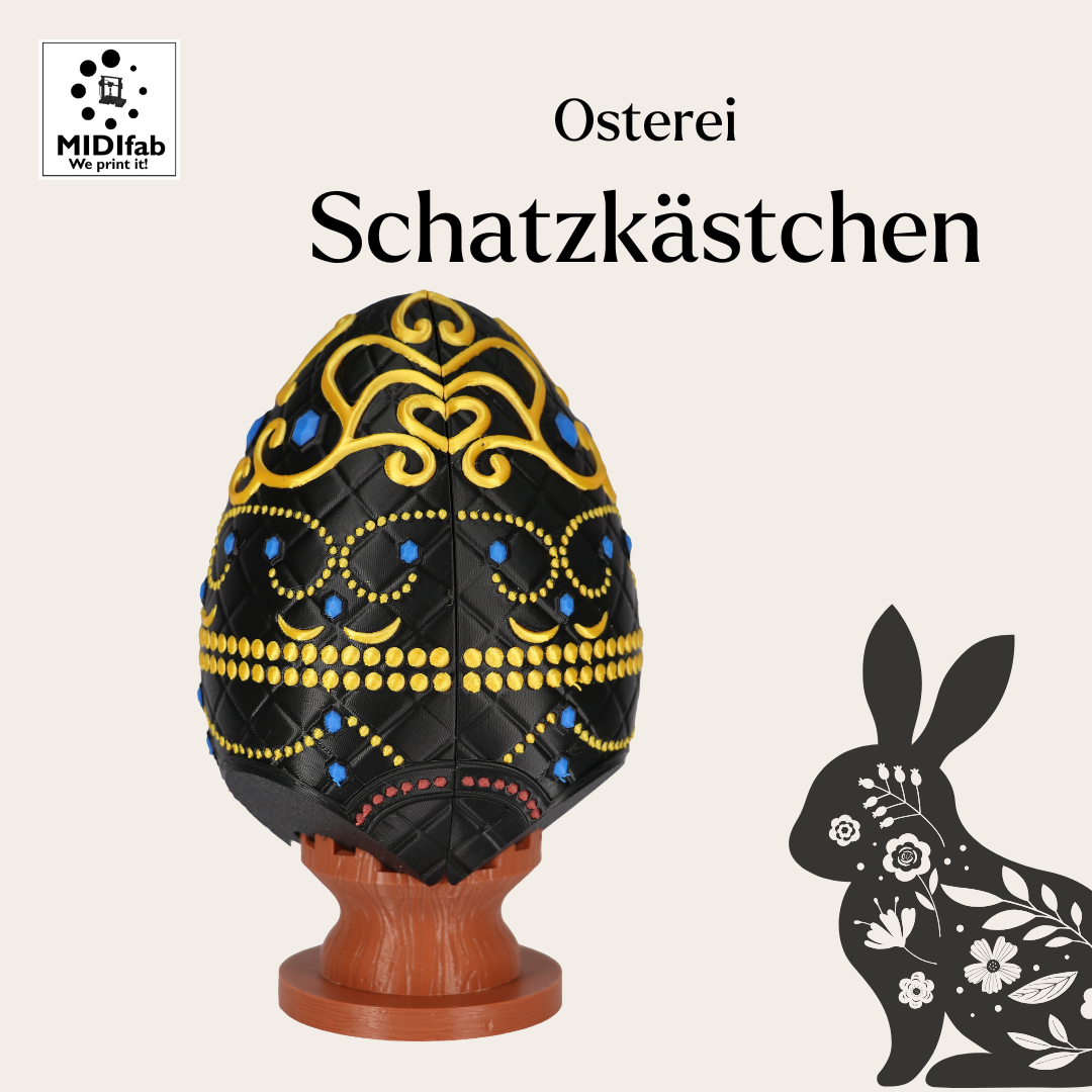 Osterei Schatzkästchen