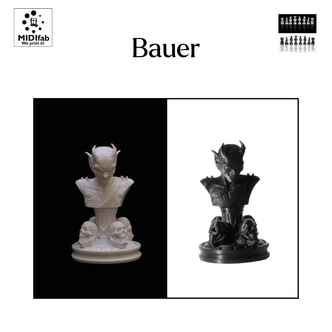Dämonisches Schach-Figurenset – Spiele mit der Finsternis