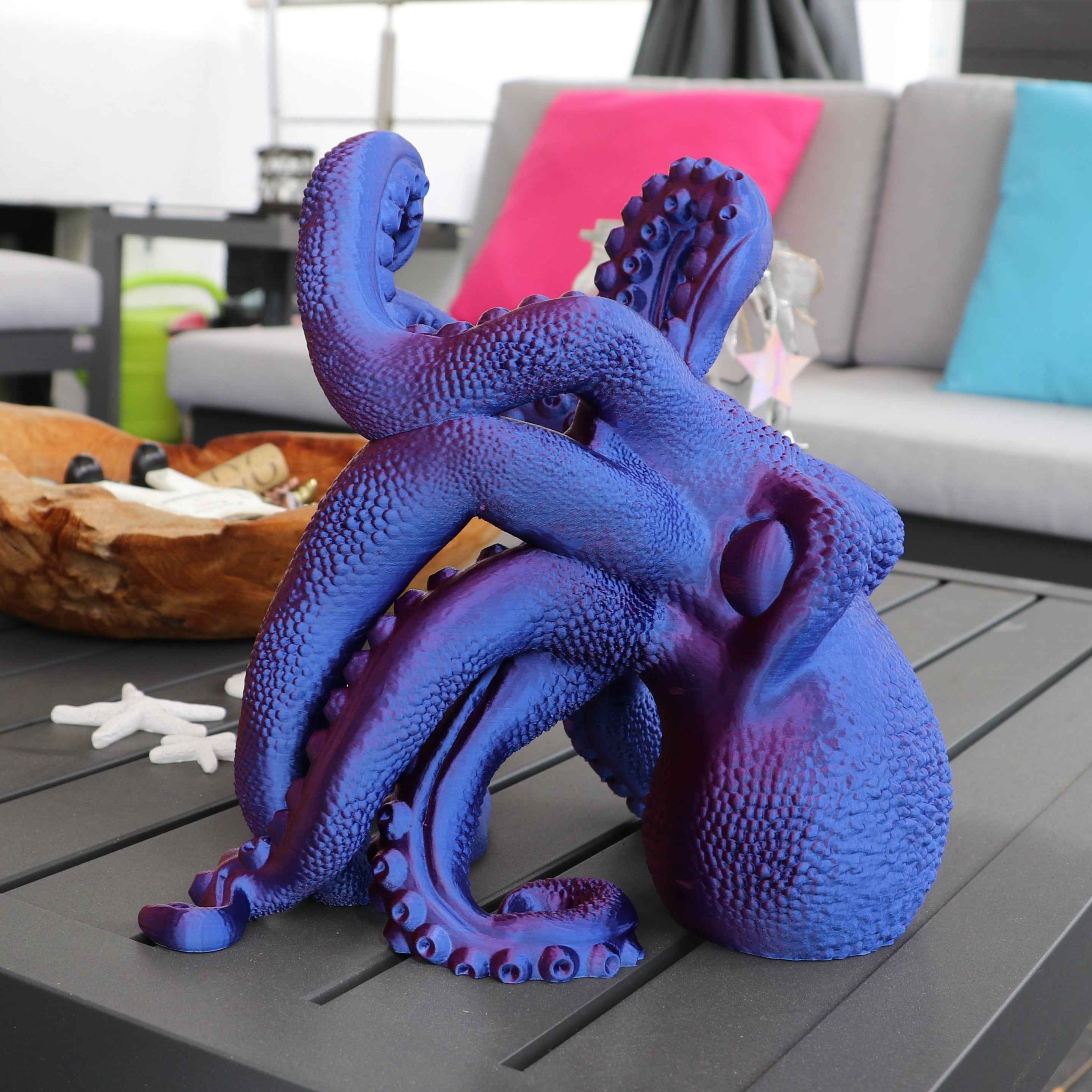 OctoGrip: Der perfekte Weinflaschenhalter für dein Zuhause