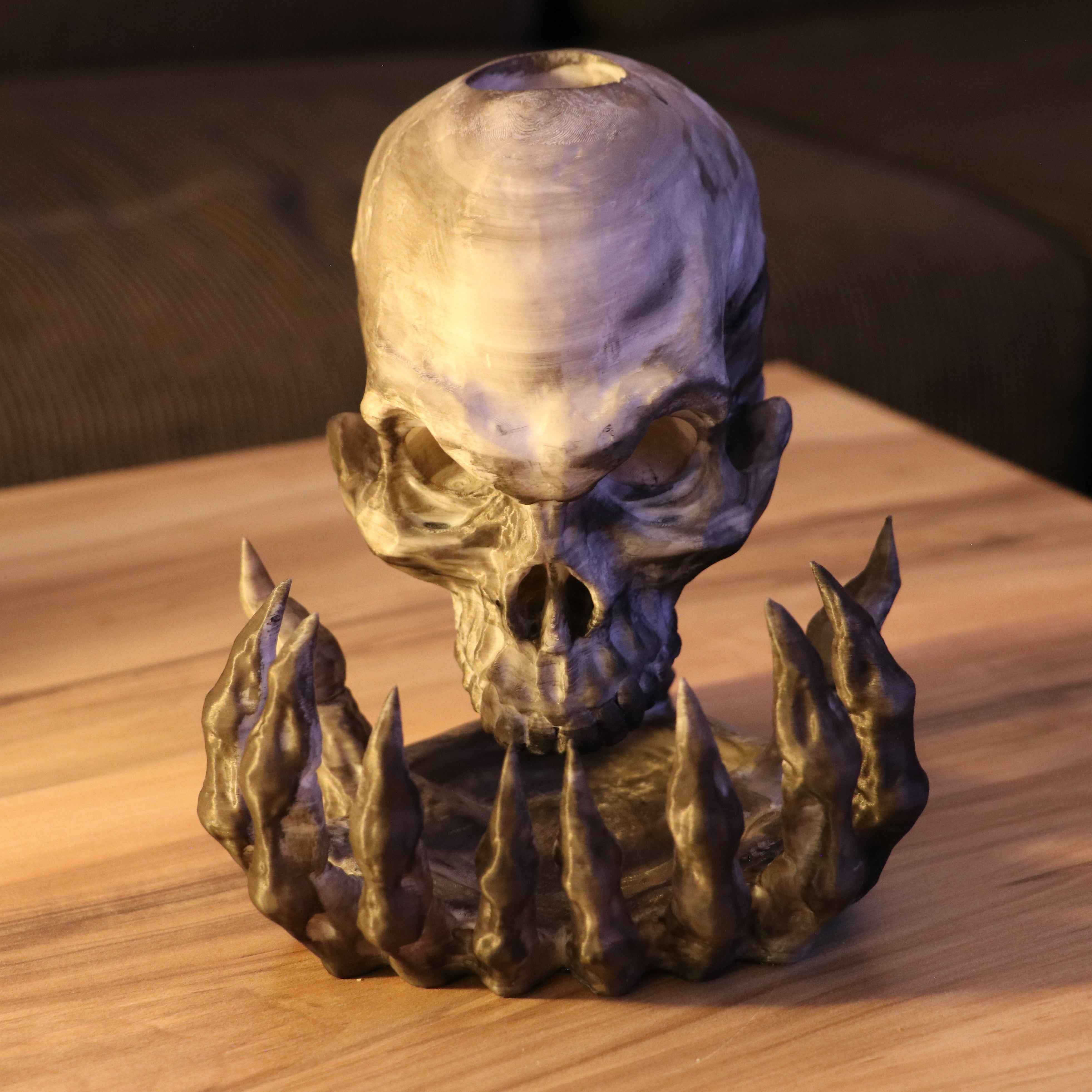 Phantom Skull -für Räucherkegel-