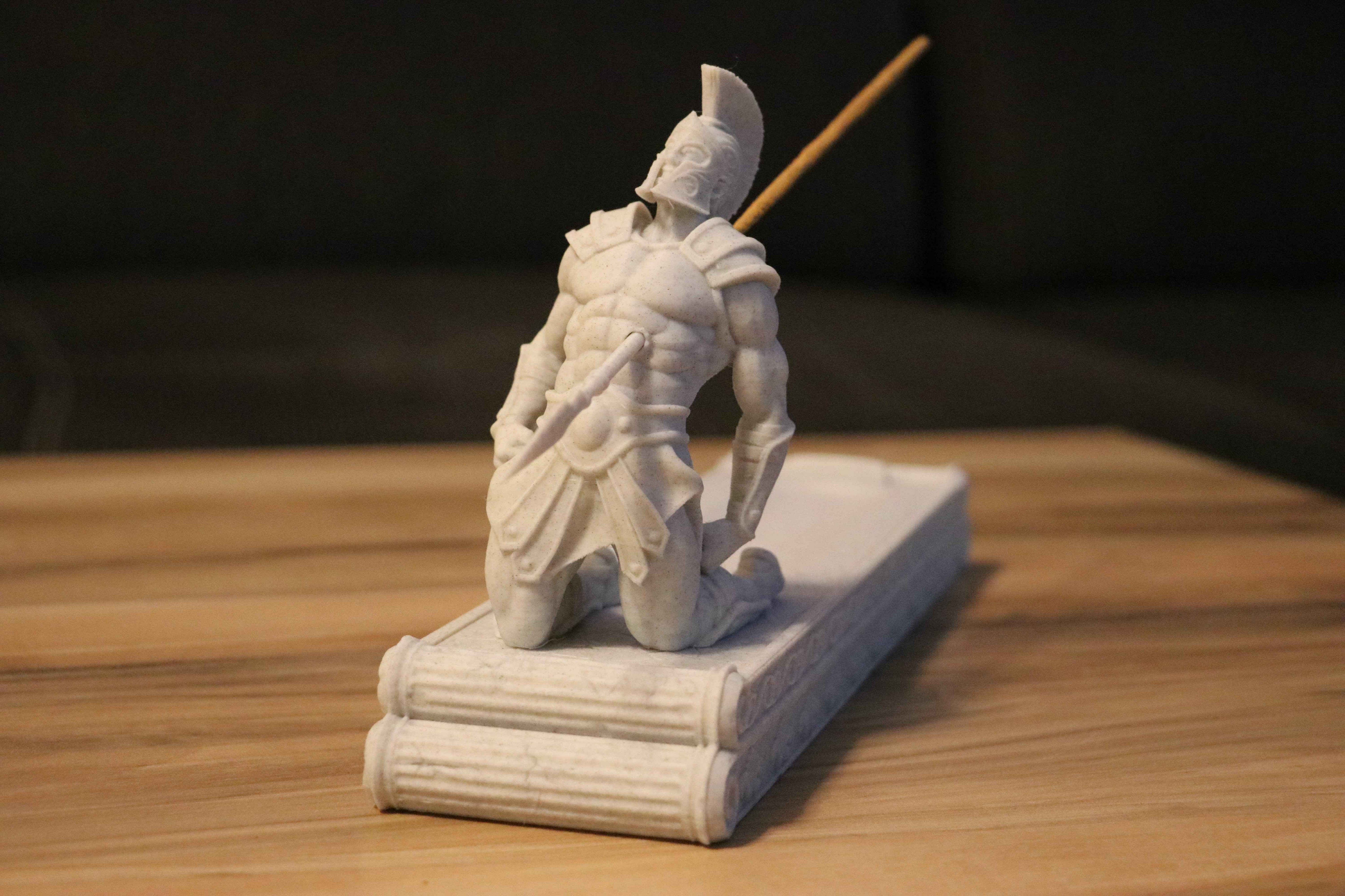 Gladiator -Halterung für Räucherstäbchen-