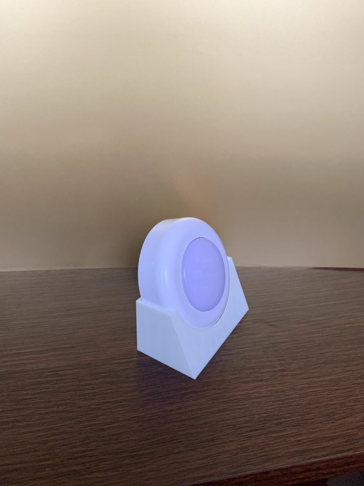 Lithophan Bild Rund zum Aufstellen mit Beleuchtung