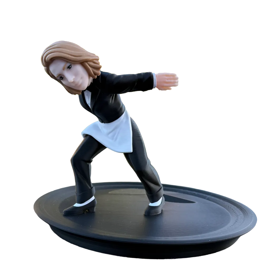 LadyGrip – Der elegante Weinflaschenhalter mit Deinem 3D-Kopf | Personalisiertes Fotogeschenk